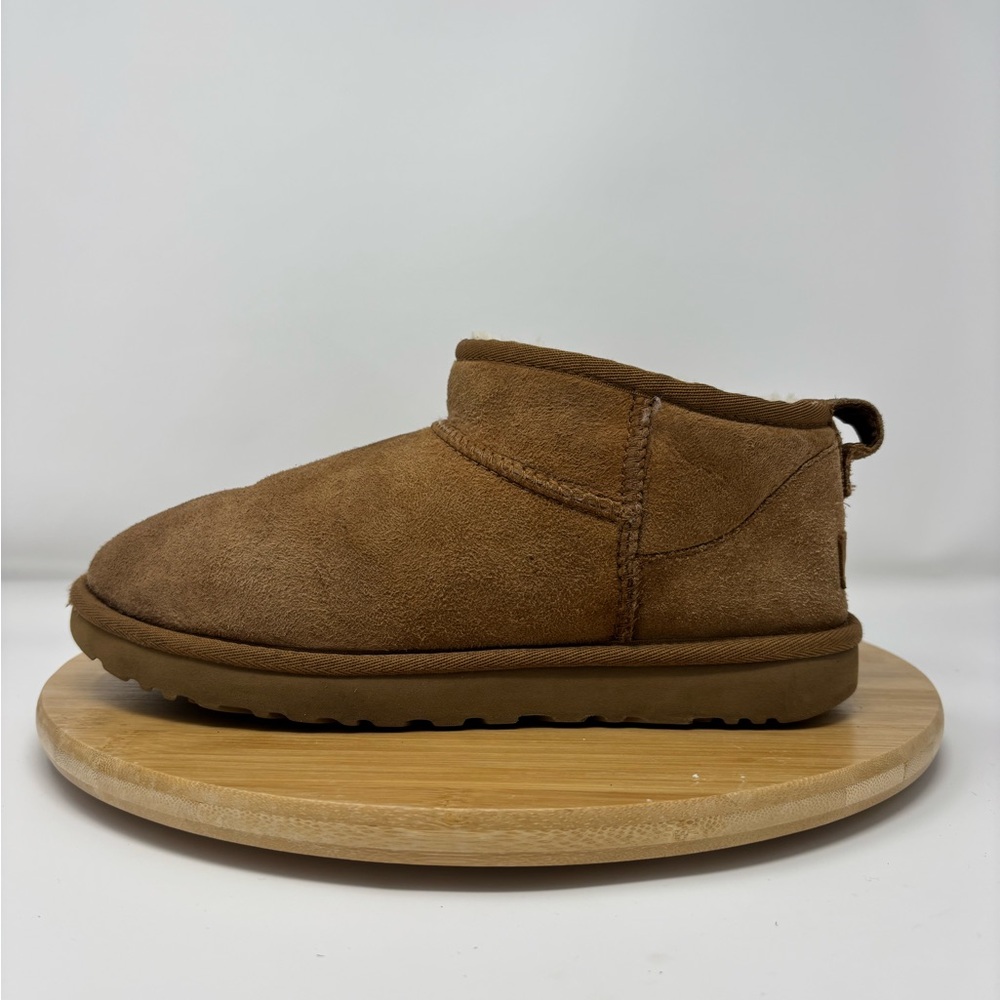 Ugg Classic Ultra Mini 1116109 Women's Slippers Boots Chestnut Size 9